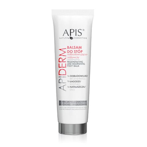 Balsam pentru picioare Apiderm reparator si hranitor dupa chimioterapie si radioterapie, 100 ml
