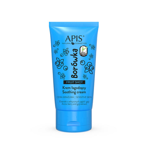 Crema calmanta de zi si noapte Fruit Shot cu extract de coacaze, 50 ml