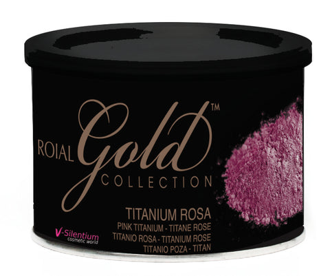 Ceara de epilat cu TITAN ROZ in cutie metalica de 400ml