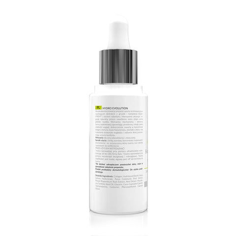 Concentrat intens hidratant Hydro Evolution cu extract de pere si rubarba, 30 ml