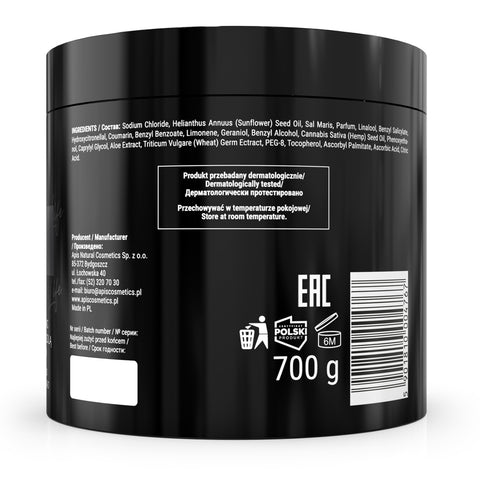 Gomaj pentru corp, maini si picioare Good Life, 700 g