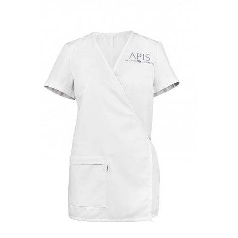 Halat cosmetic rezistent alb cu logo APIS
