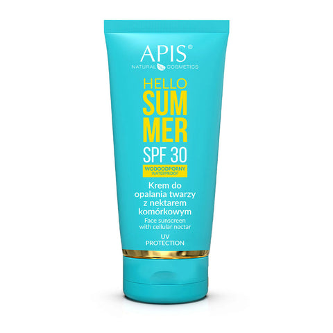 Crema de fata Hello Summer cu protectie solara SPF 30 si nectar celular, 50 ml