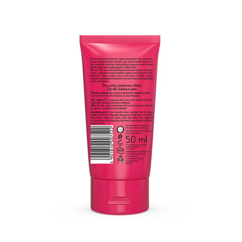 Crema hranitoare de zi si noapte Fruit Shot cu extract de zmeura, 50 ml