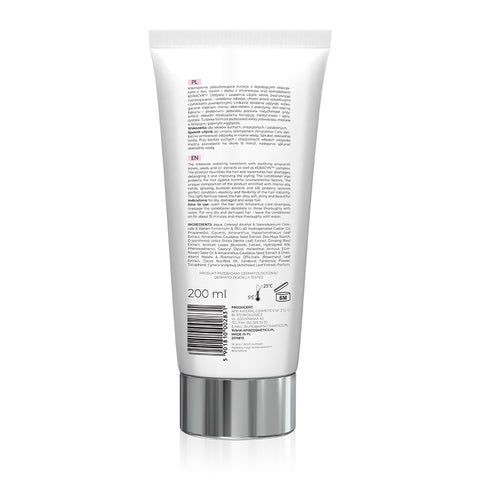 Balsam restructurant pentru par degradat cu extract de amarant, fara gluten, fara SLS/SLES, 200 ml