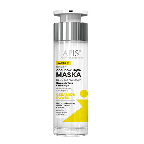 Masca de fata pentru noapte reparatorie si regeneranta Ceramide Power, 50 ml