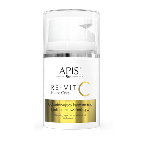 Crema de noapte restructuranta Revit-C cu Retinol si Vitamina C, 50 ml