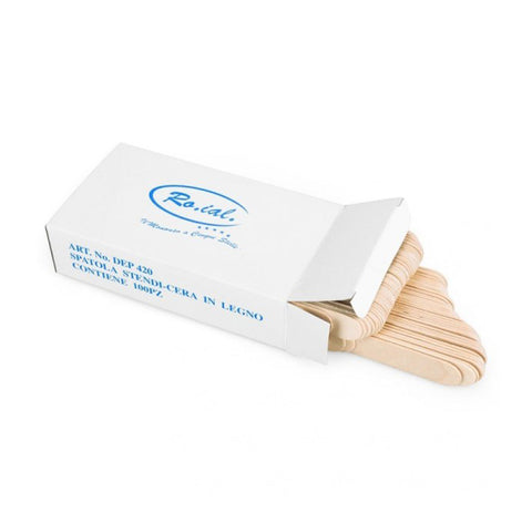 Spatula din lemn pt ceara de epilat - 100buc.