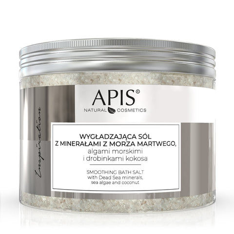 Sare de baie Inspiration cu minerale din Marea Moarta si nuca de cocos, 650 g