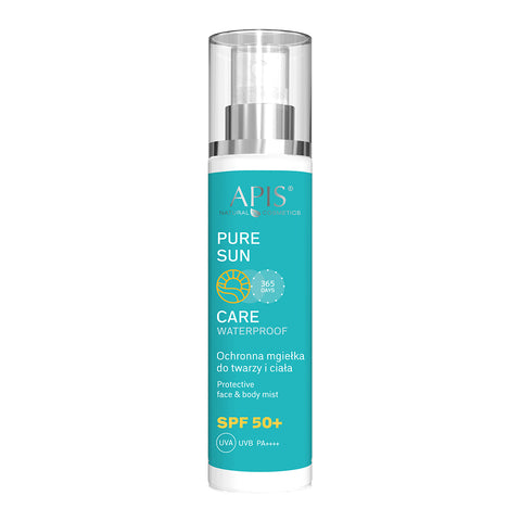 Spray de fata si corp pentru protectie solara Pure Sun Care cu SPF 50, 150 ml
