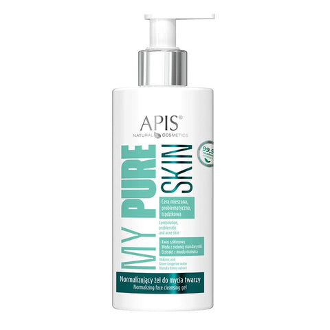 Gel normalizant de curatare a tenului My Pure Skin, 300 ml