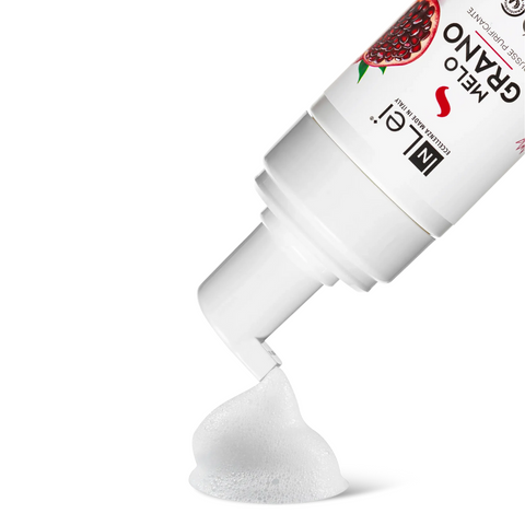 MOUSSE MELOGRANO - demachiant delicat pentru gene, sprancene si fata, 100 ml