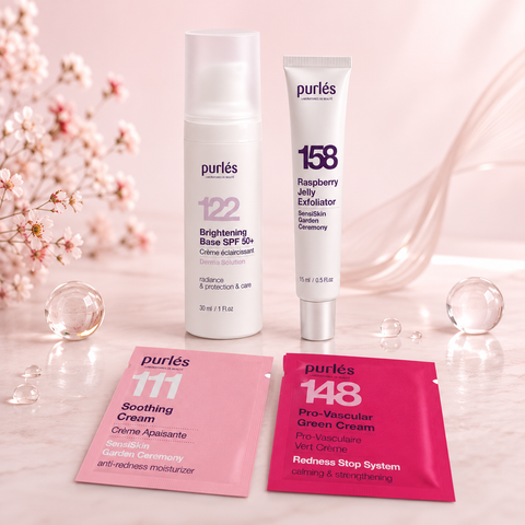 Minikit de testare Purles - rozacee si ten sensibil