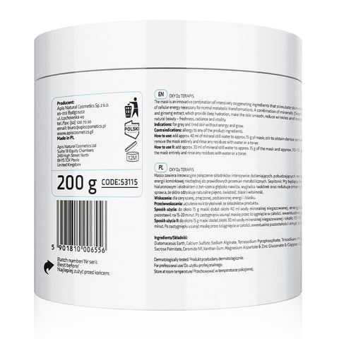 Masca alginata cu Oxigen Activ, 200 g