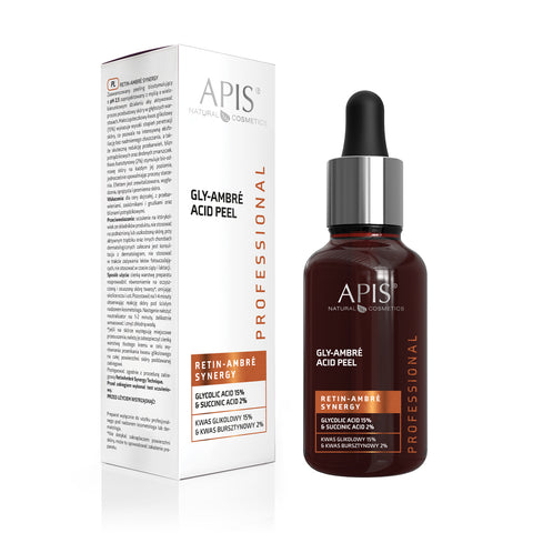 Acid Peel Retin-Ambre Synergy cu acid glicolic 15% si acid succinic 2%, 30 ml