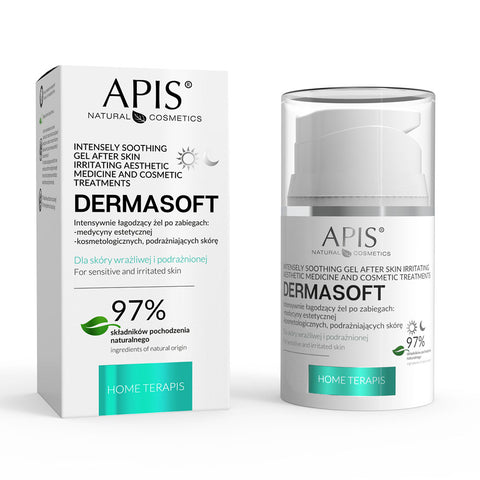 Gel Dermasoft intensiv calmant dupa tratamente cosmetice si estetice , 50 ml