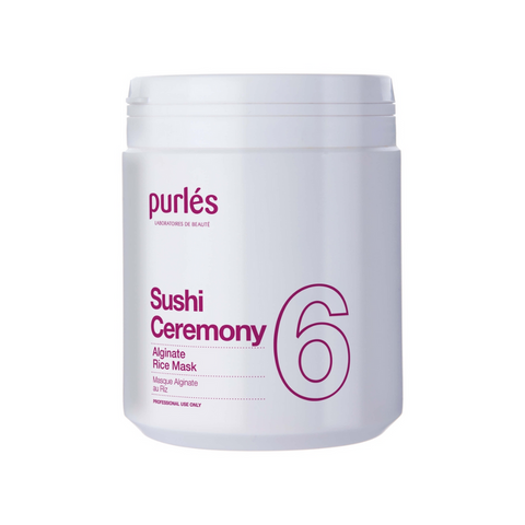 Kit complet Sushi Ceremony by Purles cu extract de orez pentru ten matur