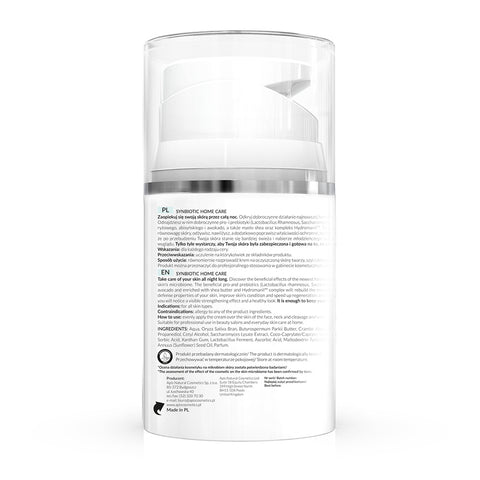 Crema de noapte Synbiotic Care cu pre si probiotice, 50 ml