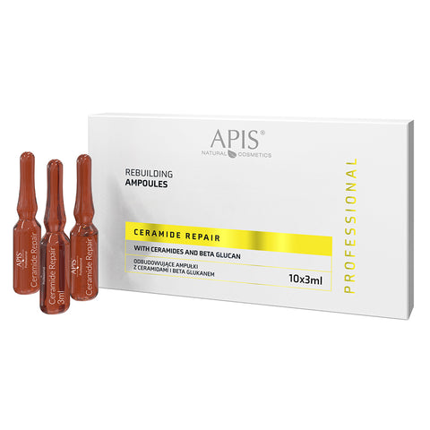 Fiole regenerante Ceramide Repair cu ceramide si beta glucan, 10 x 3 ml