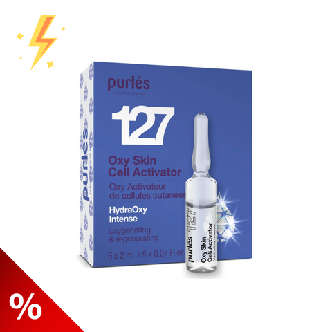 127 OXY SKIN CELL ACTIVATOR - concentrat intens hidratant, 5 x 2 ml (lichidare)