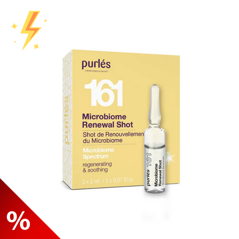 161 MICROBIOME SHOT - concentrat de reinnoire a microbiomului, 5 x 2 ml (lichidare)