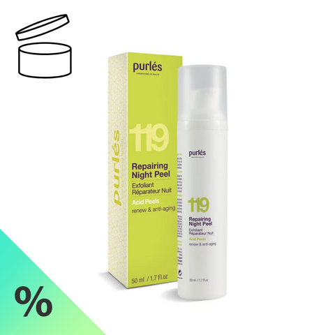 119 REPAIRING NIGHT PEEL - peeling reparator de noapte, 50 ml (desigilat)