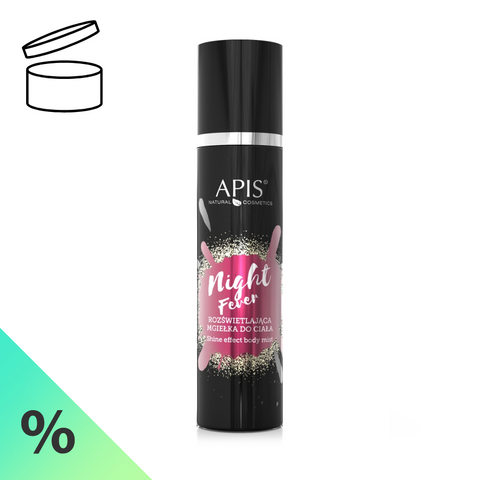 Spray de corp Night Fever cu efect de stralucire, 150 ml (desigilat)