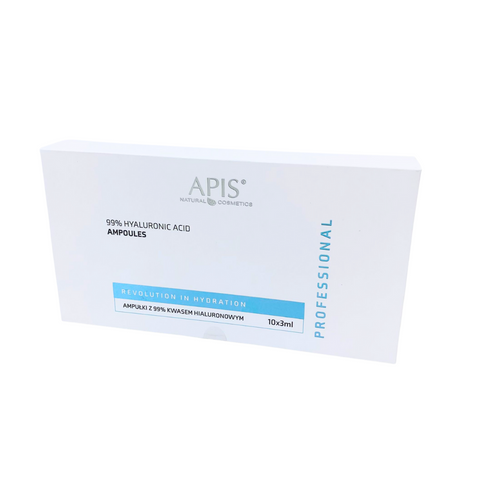 Fiole sterile concentrate cu 99% acid hialuronic, 10 x 3 ml