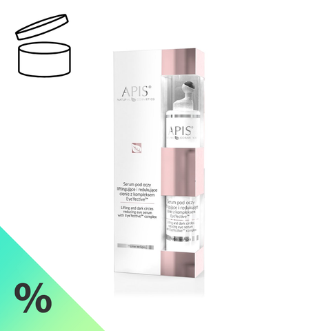 Serum anticearcan, fermitate si antirid pentru ochi cu roll-on de masaj, 10 ml (desigilat)