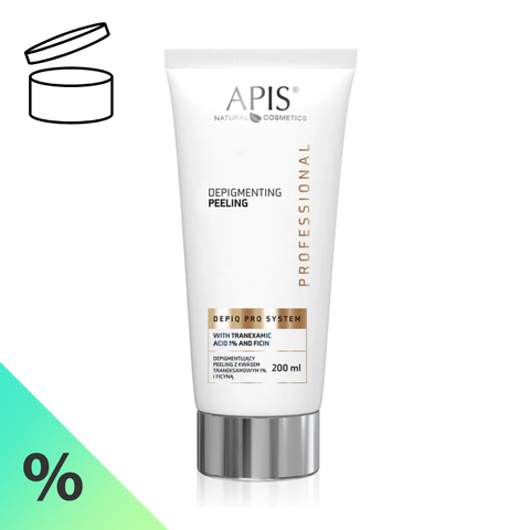 Peeling de albire cu 1% acid tranexamic si ficina Depiq Pro System, 200 ml (desigilat)