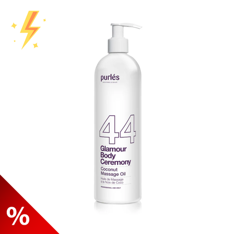 Purles 44 Ulei Cocos Glamour pentru Masaj Corporal, 500 ml (lichidare)