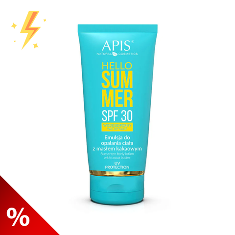 Lotiune de corp Hello Summer SPF 30, 200 ml (lichidare)