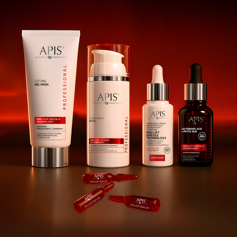 Kit complet Pro-Lift Spicule by Apis cu microace, DMAE si conotoxina biomimetica