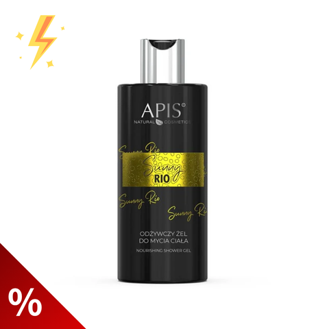 Gel de dus hidratant si nutritiv Sunny Rio, 300 ml (lichidare)