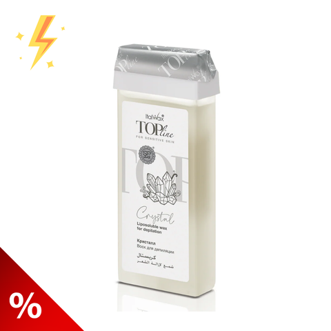 Ceara cartus de epilat liposolubila TopLine Cristal, 100 ml (lichidare)
