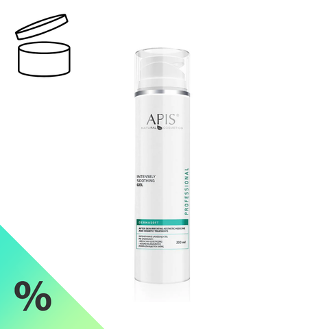 Gel Dermasoft intensiv calmant dupa tratamente cosmetice si estetice, 200 ml (desigilat)