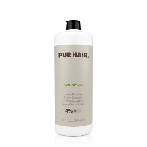 Oxidant crema pentru vopsea de par Pur Hair Sensitive 4%, 1000 ml