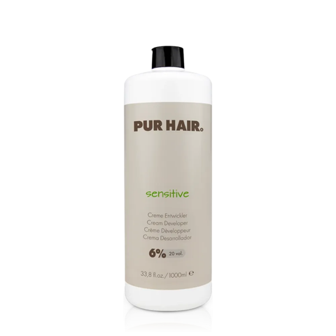 Oxidant crema pentru vopsea de par Pur Hair Sensitive 6%, 1000 ml
