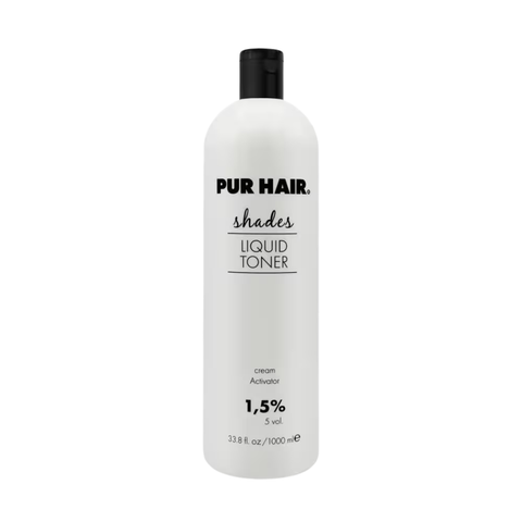 Toner lichid activator pentru colorarea parului Pur Hair Shades 1,5%, 1000 ml