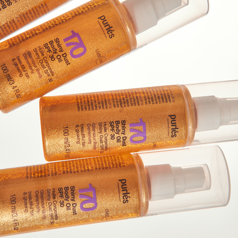 Purles 170 Ulei de Corp Stralucitor SPF 30, 100ml