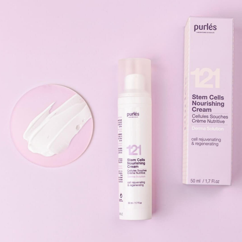 Purles 121 Crema Nutritiva cu Celule Stem Derma Solution, 50 ml