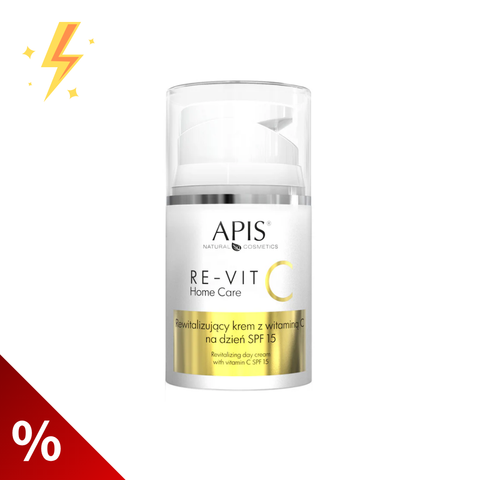 Crema revitalizanta de zi cu SPF 15 Revit-C , Retinol si Vitamina C, 50 ml (lichidare)