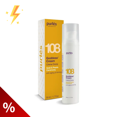 Purles 108 Crema Goddess cu Aur, 50 ml (lichidare)