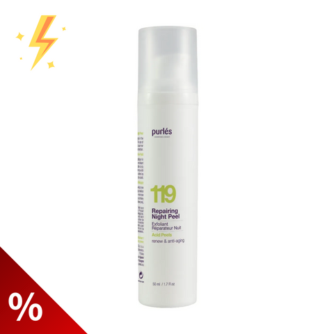Purles 119 Peeling Reparator de Noapte, 50 ml (lichidare)