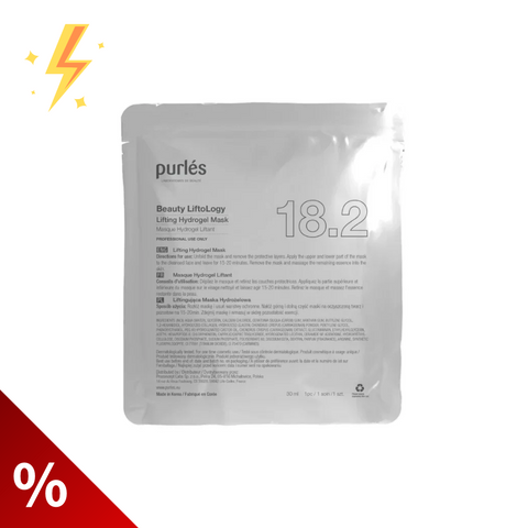 Purles 18.2 Masca Monodoza Hydrogel LiftoLogy pentru lifting instant, 1 buc (lichidare)
