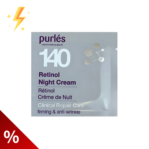 Mostra monodoza Purles 140 - crema de noapte cu retinol, 2 ml (lichidare)
