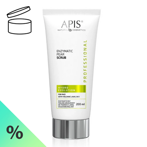 Peeling enzimatic 2 in 1 Hydro Evolution cu extract de pere, papaia si lava vulcanica, 200 ml (ambalaj deteriorat)