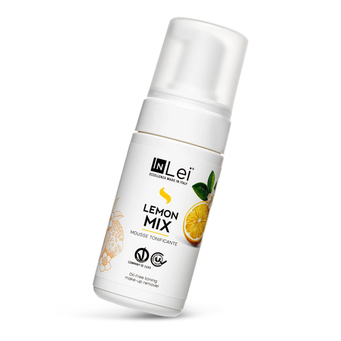 MOUSSE LEMON MIX - demachiant delicat pentru gene, sprancene si fata, 100 ml