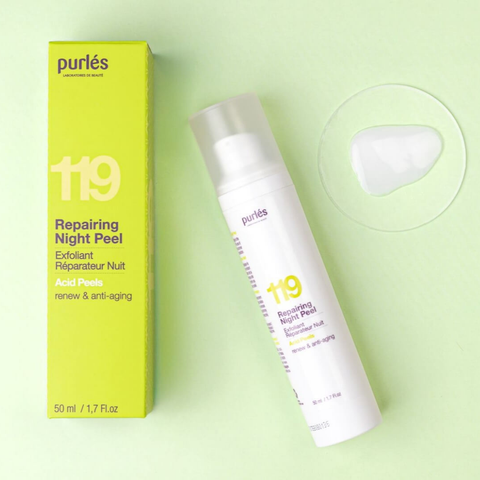 Purles 119 Peeling Reparator de Noapte, 50 ml