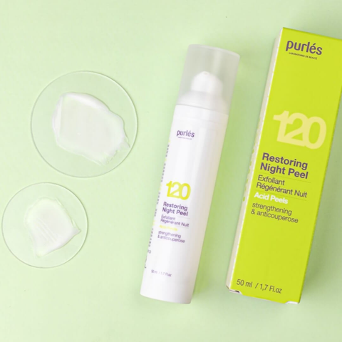 Purles 120 Peeling Restaurator de Noapte, 50 ml